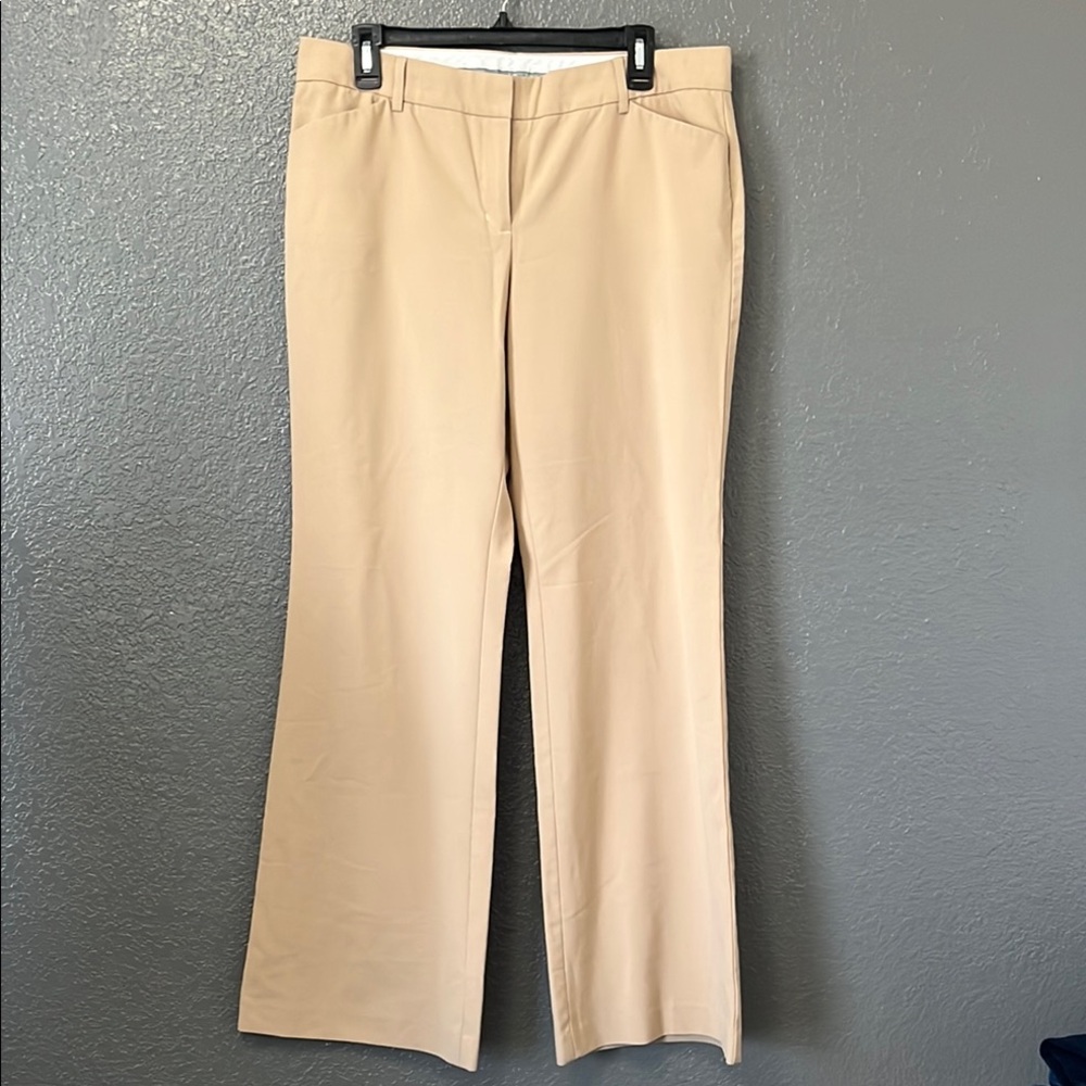 Express Tan Boot Cut Flare Pants